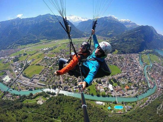 Central Park Holiday apartment Interlaken Bagian luar foto