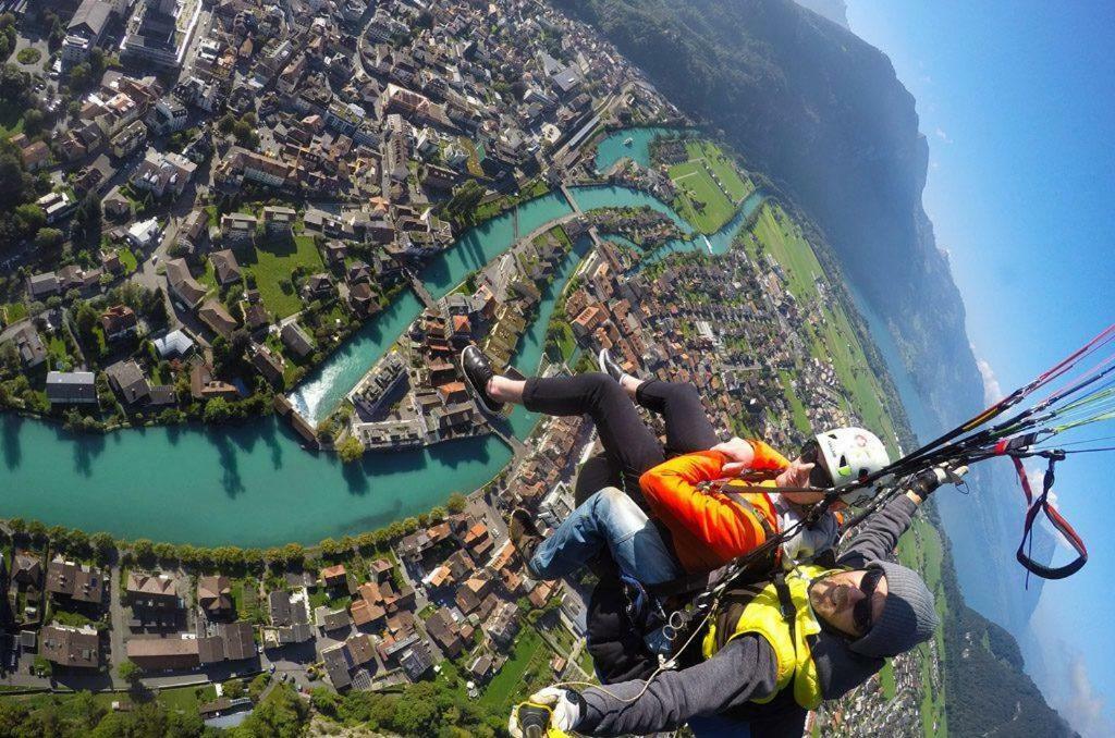 Central Park Holiday apartment Interlaken Bagian luar foto